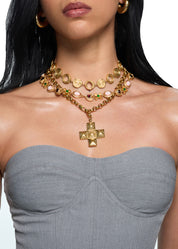 Rocco Cross Necklace