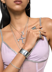 Jen Silver Bangles Collection