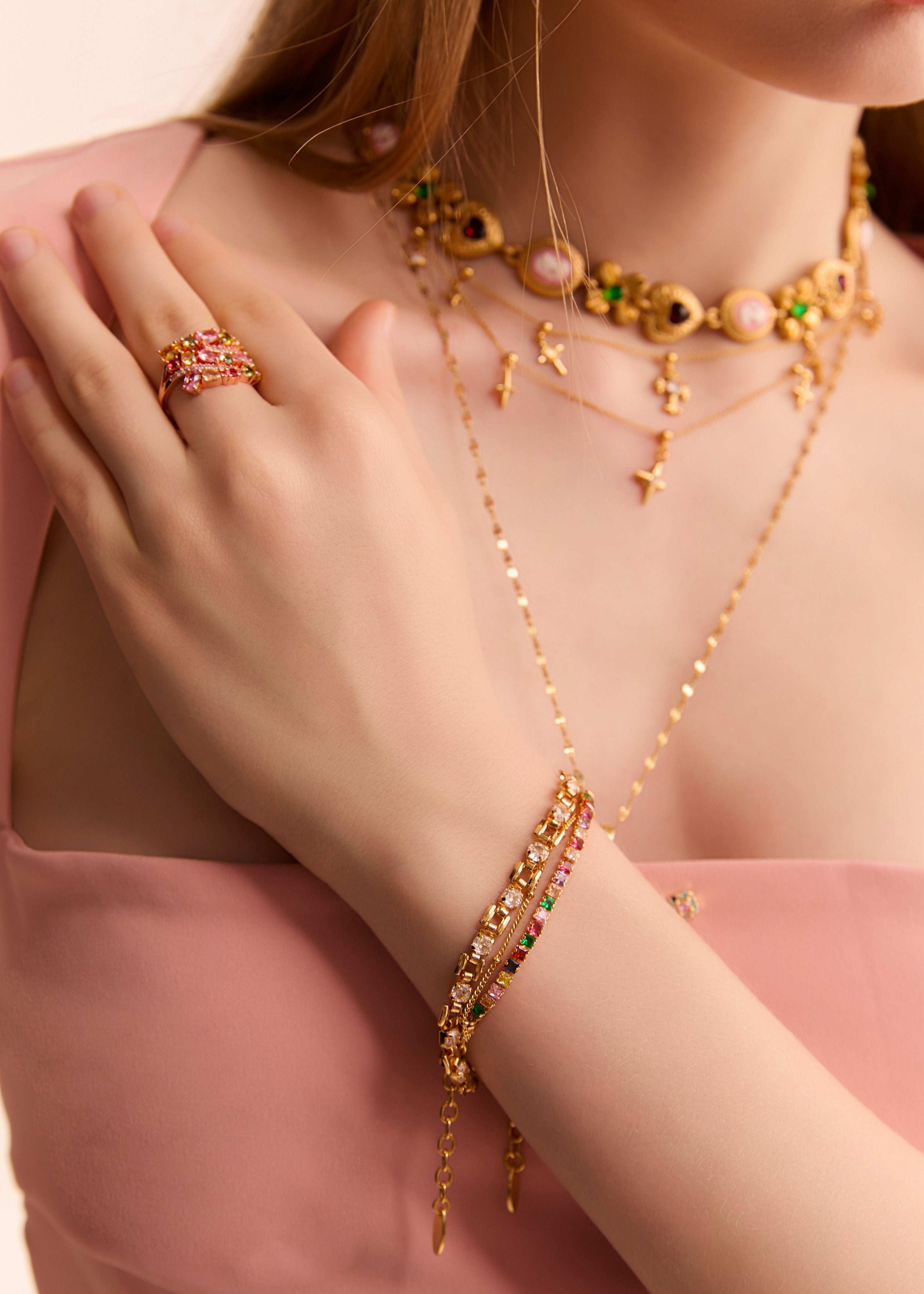 Alex Colorful Layer Bracelet