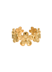 Jungle Flower Golden Ring
