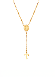 マルティナクロスロングチェーンネックレス