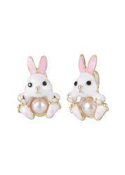 Rabbit Hug Earrings
