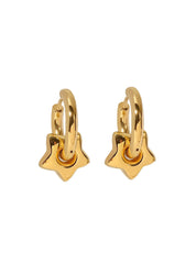 Susanna Star Golden Earrings