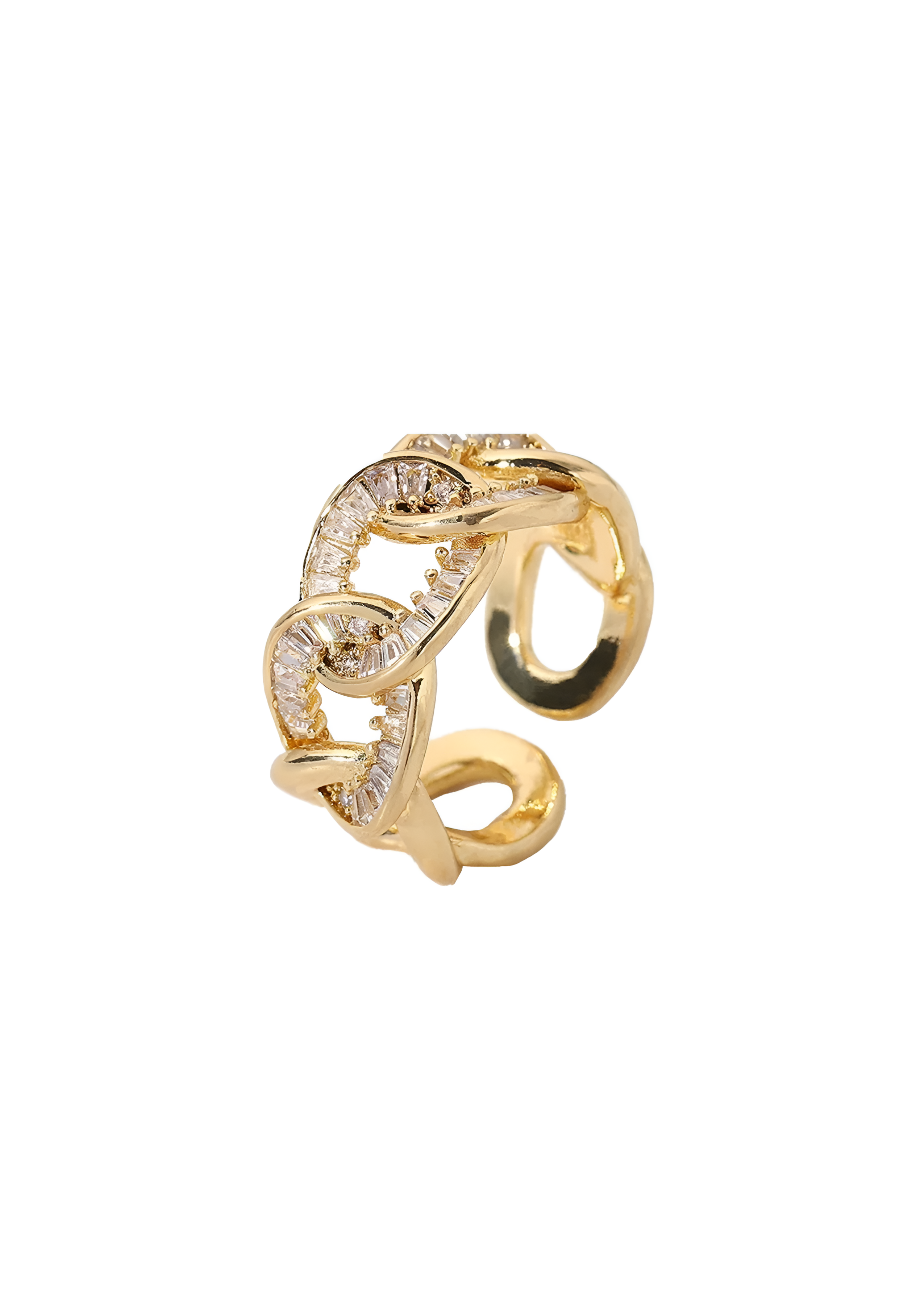 Alivia Diamond Golden Ring