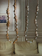 Laurent Pearl Silver Necklace