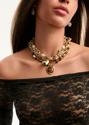 Collar Chloe In Love Corazón Dorado