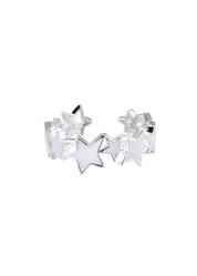 Star Street White Ring