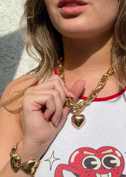 Mona Fall in Love Golden Hearts Bracelet