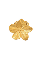 Jungle Flower Siesta Silver Ring