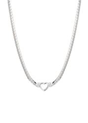 Lili Bold Love Silver Chain Necklace
