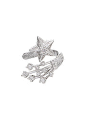 Lucky Star Wishes Glittering Ring