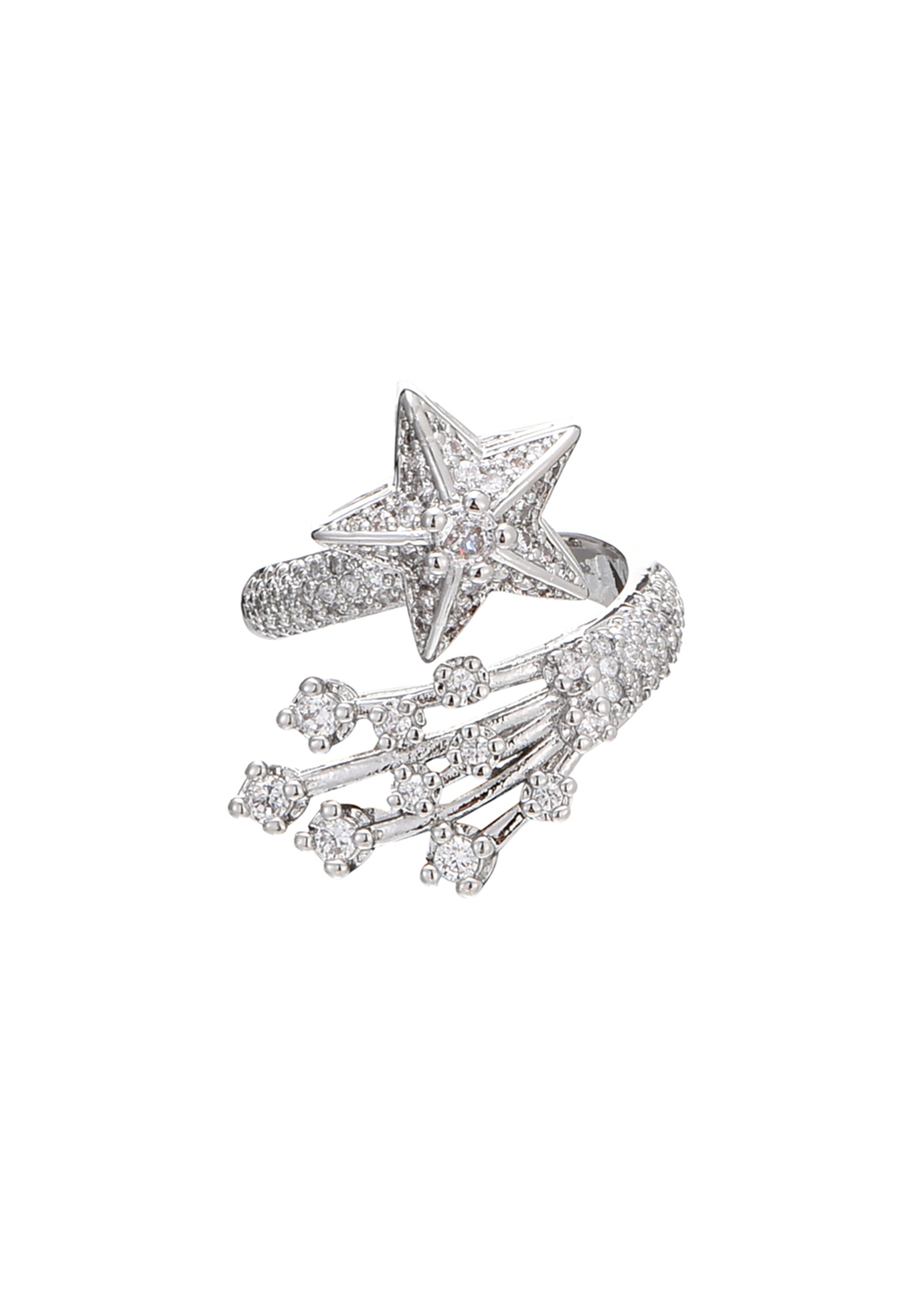 Lucky Star Wishes Glittering Ring