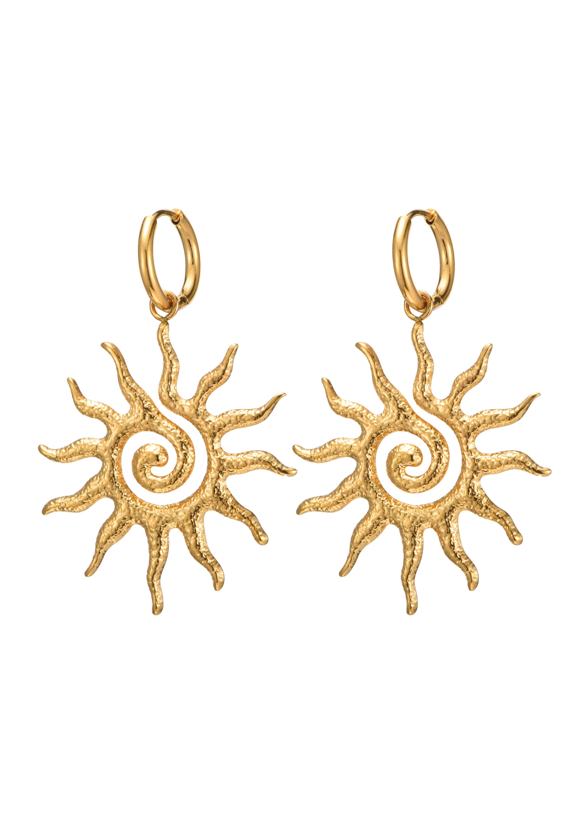 Sun earrings popular