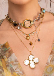 Lucky Lou Golden Necklace