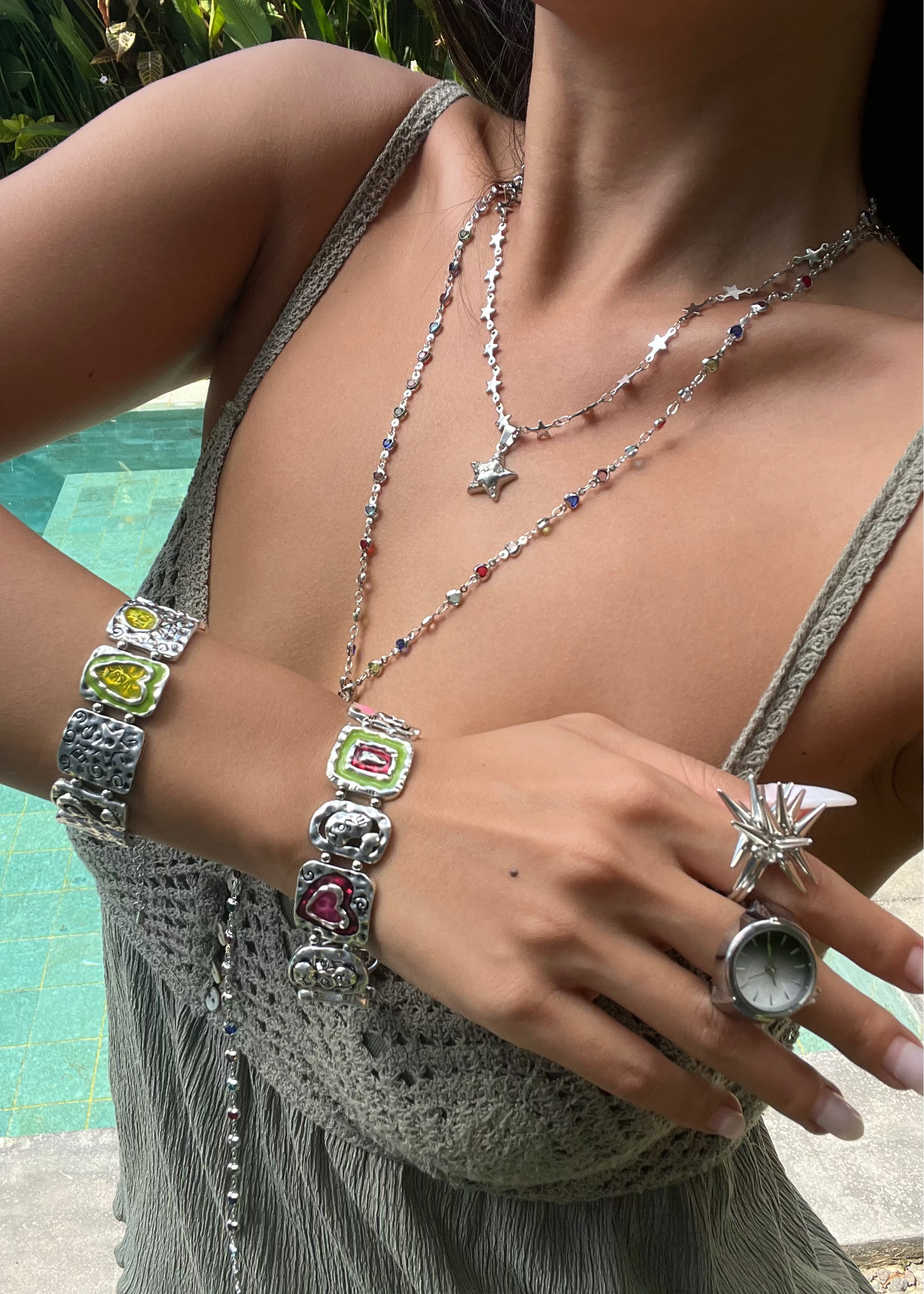 Vonne Exotic Silver Ring