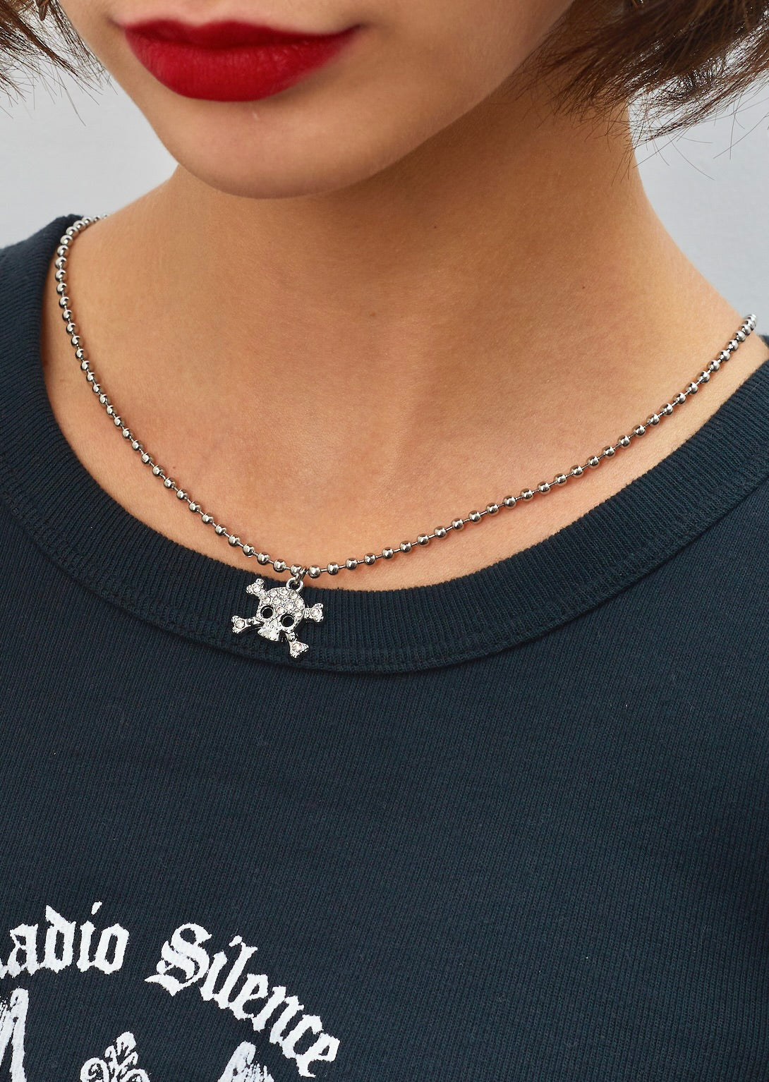 Collar de calavera de Luffie
