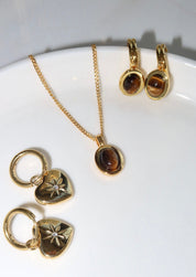 Anika Tiger's Eye Earrings