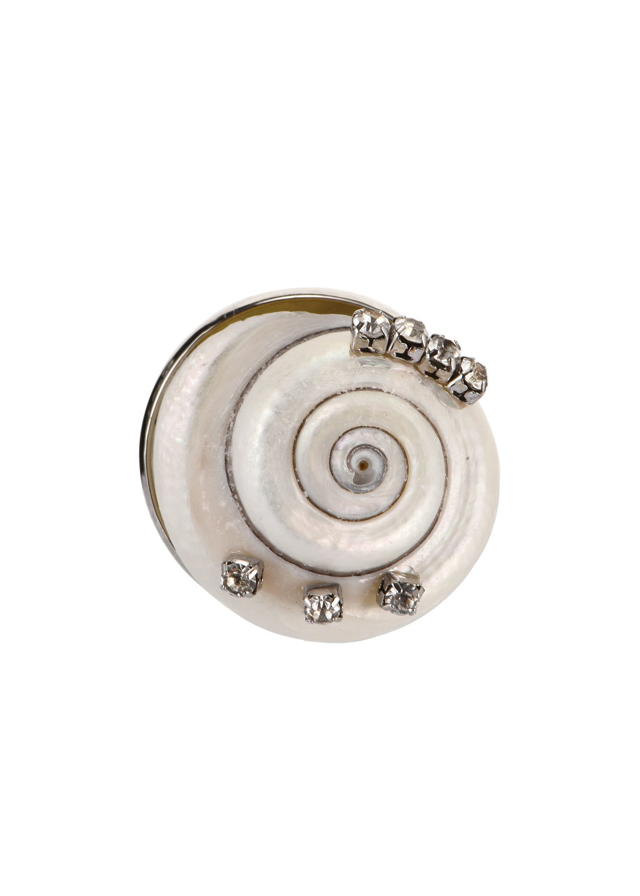 Paolo Shell Silver Ring III