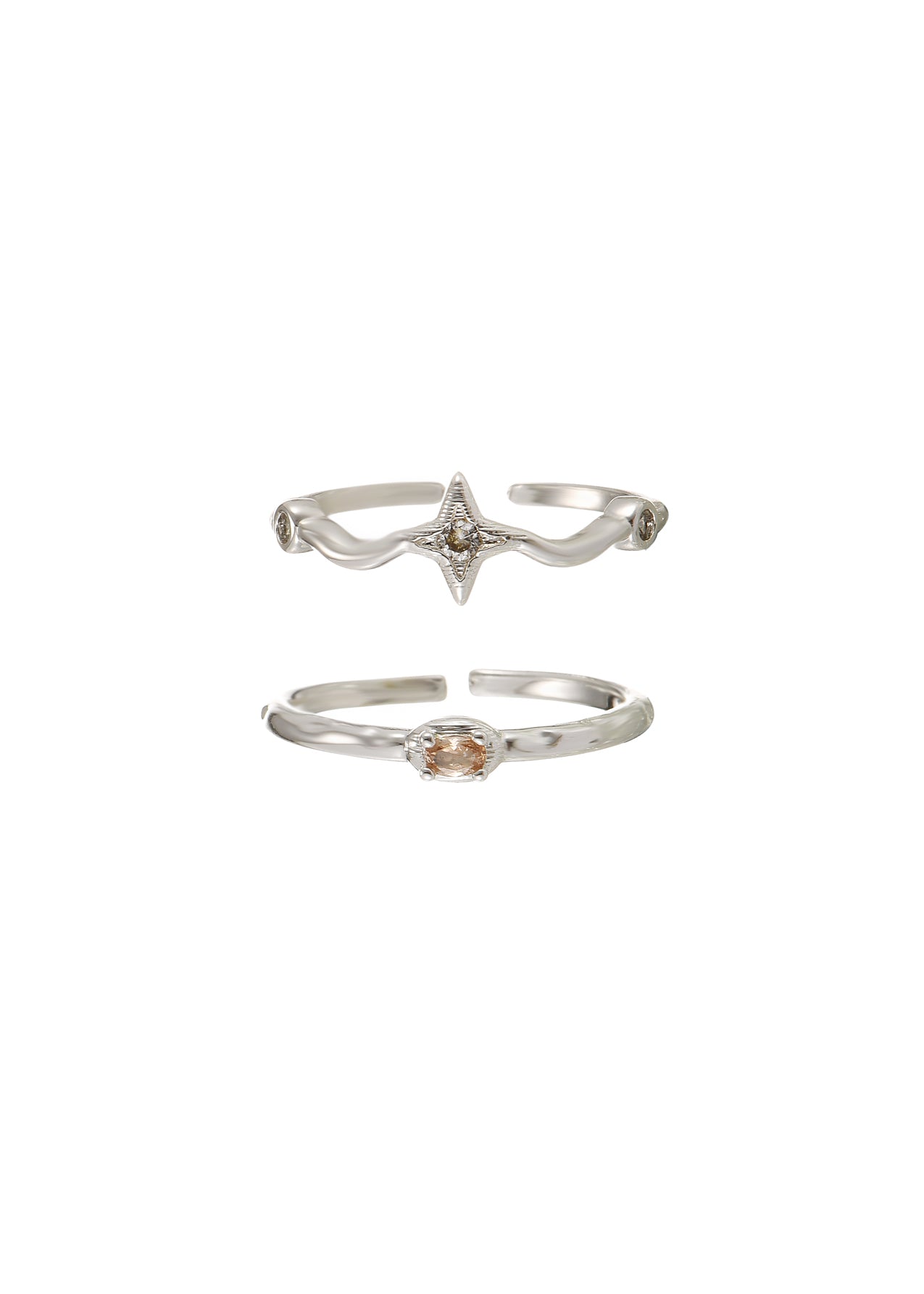 Xavier Space Rings Set