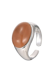 Yann Natural Stone Adjustable Ring III