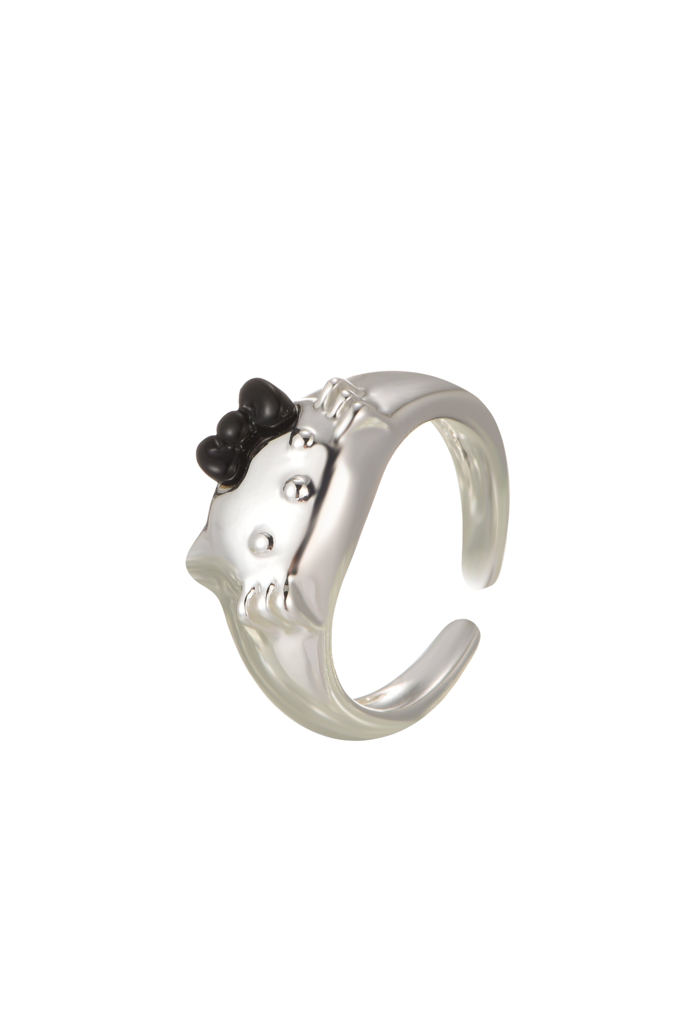 Kitty Golden Bow Ring