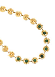 Regina Green Golden Layer Bracelet