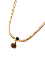 Cornelia Tiger's Eye Myth Golden Necklace