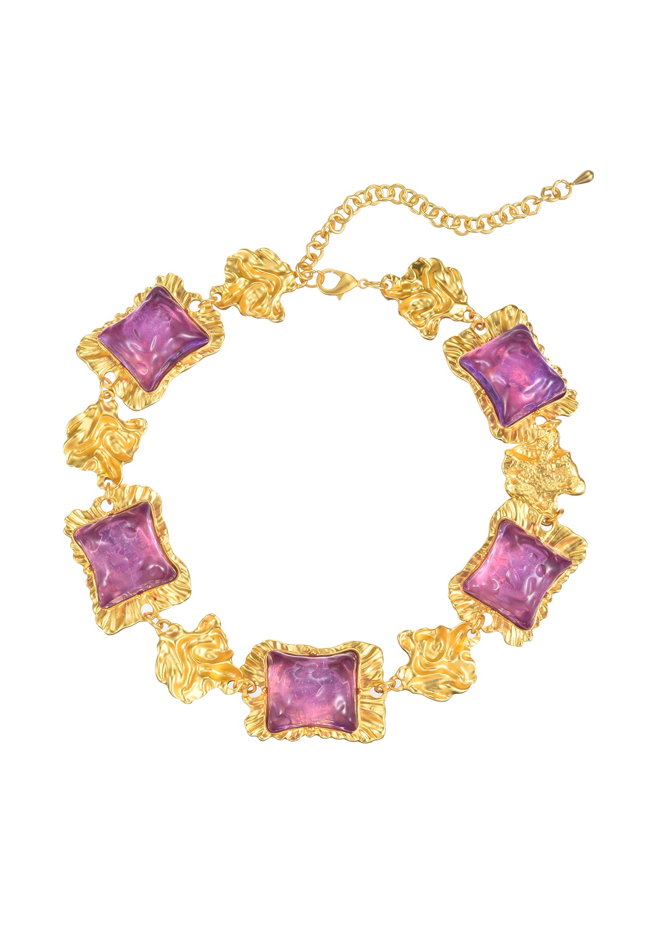 Anwar Vintage Pink Necklace – Maison Foufou