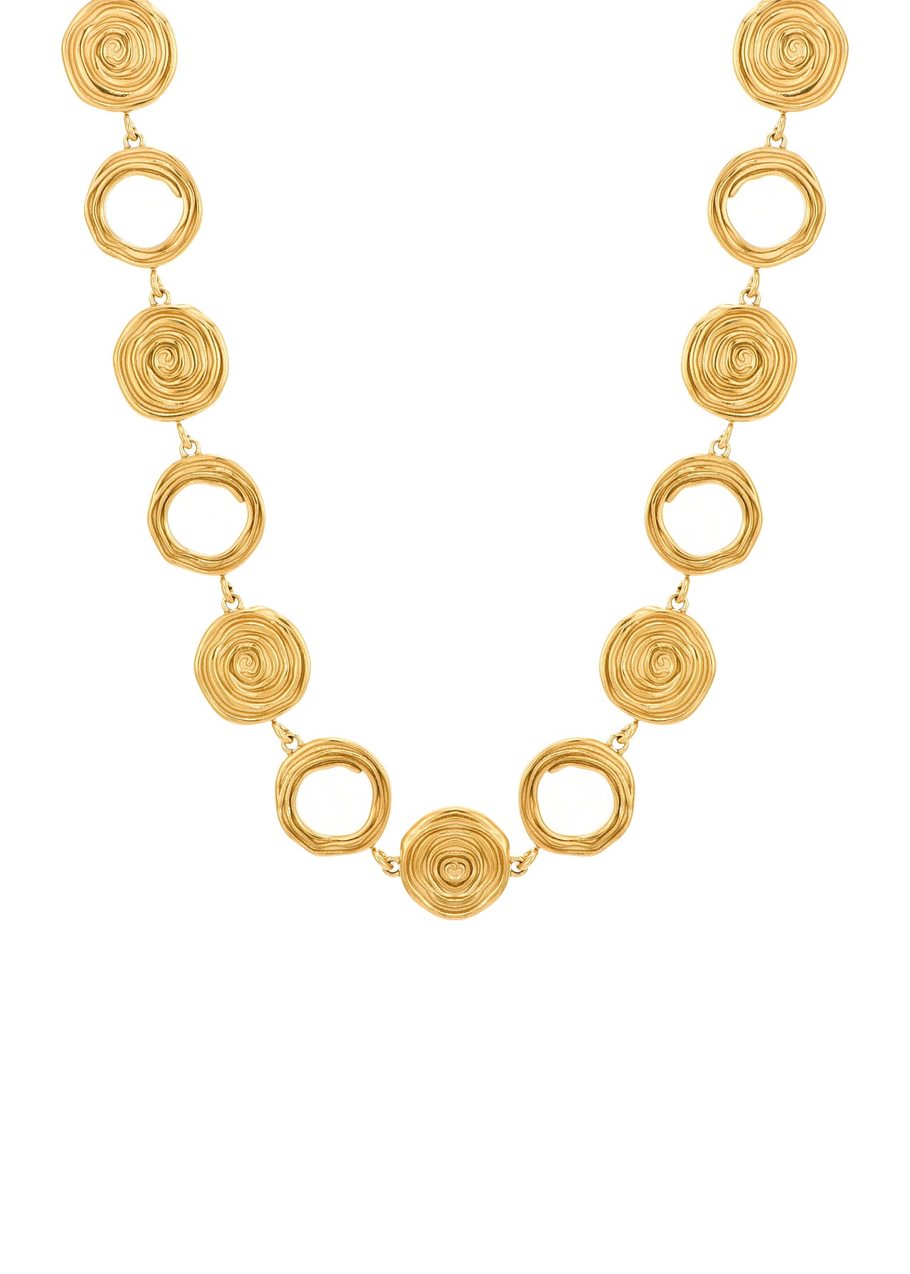 Rocco Vintage Chunky Necklace - Golden – Maison Foufou