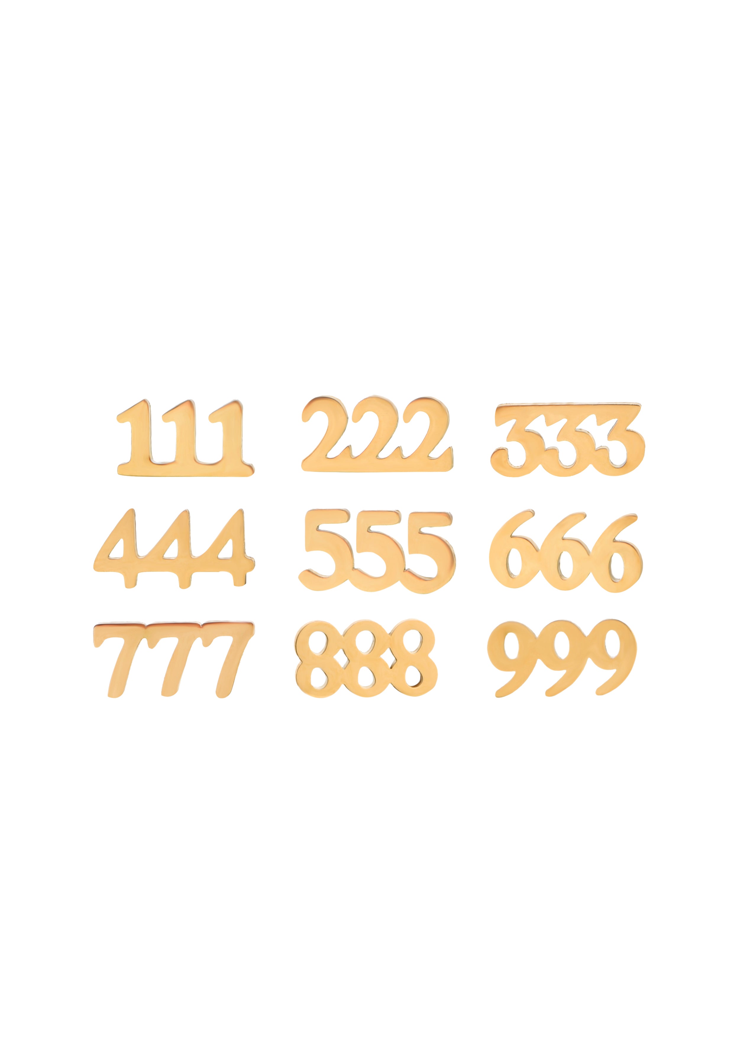 Foufou Love Capsule - Golden Necklace