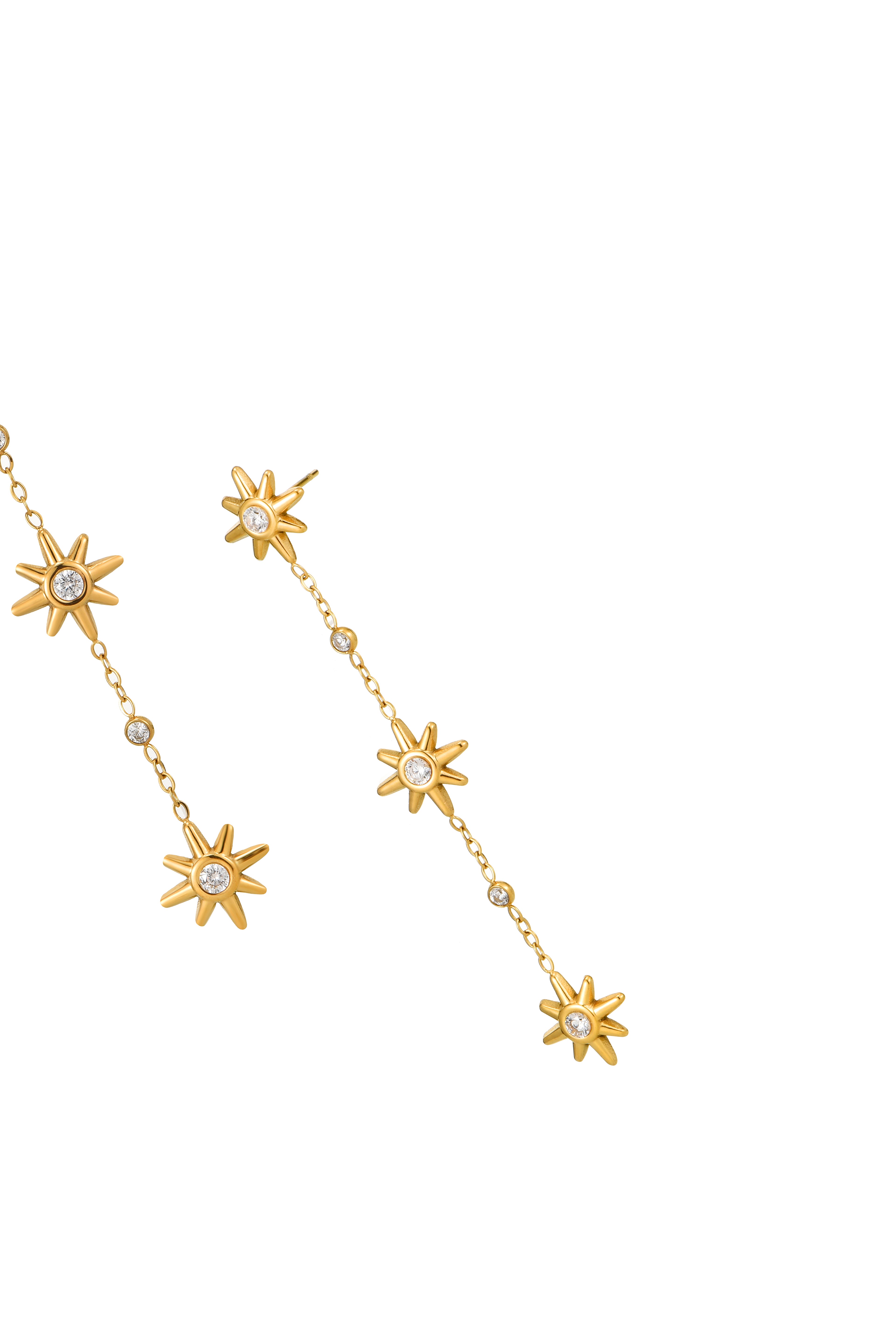 Sam Long Earring - Star
