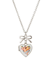 Dan Vintage Angel Locket Necklace