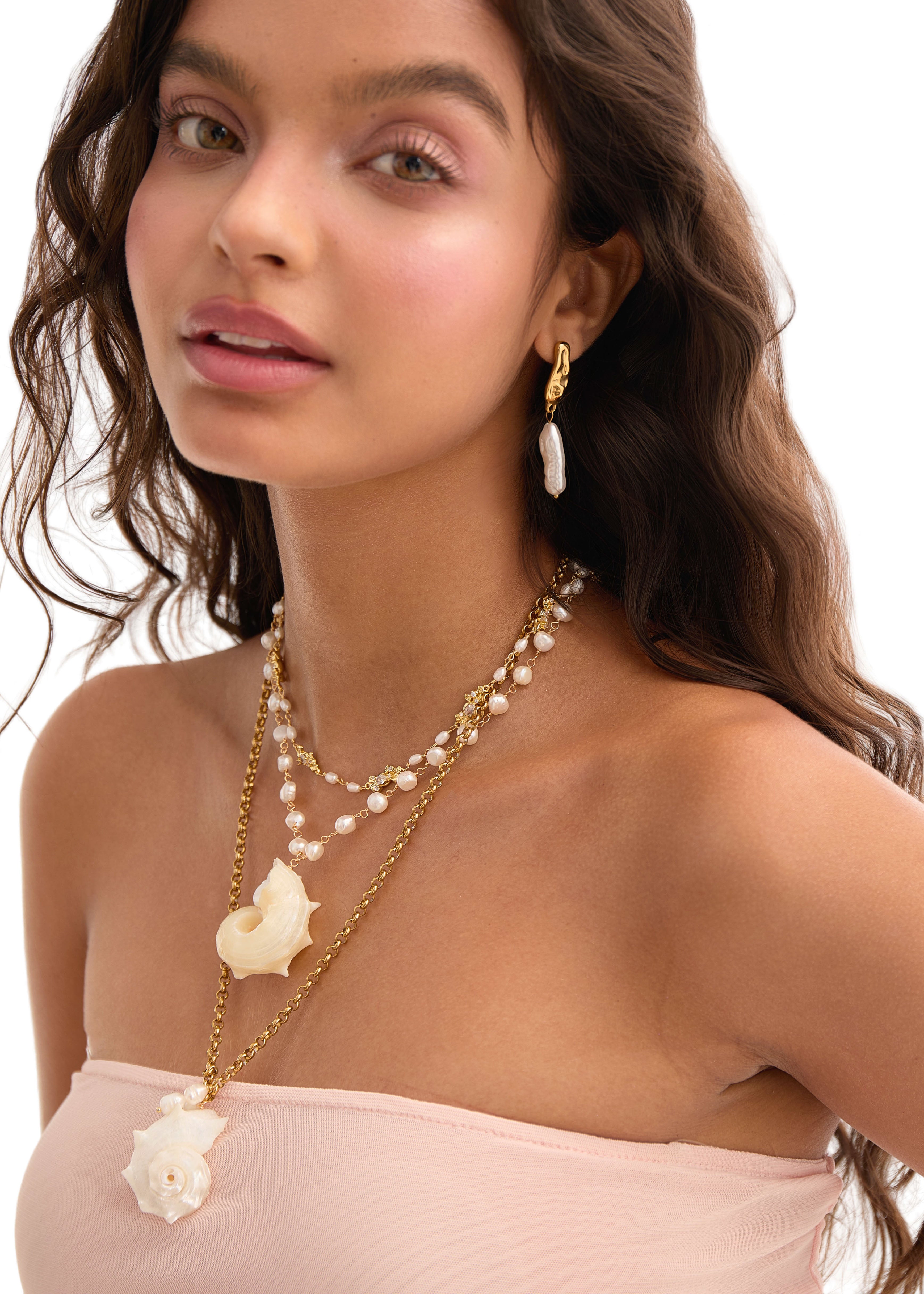 Miranda Shell Summer Seaside Necklace