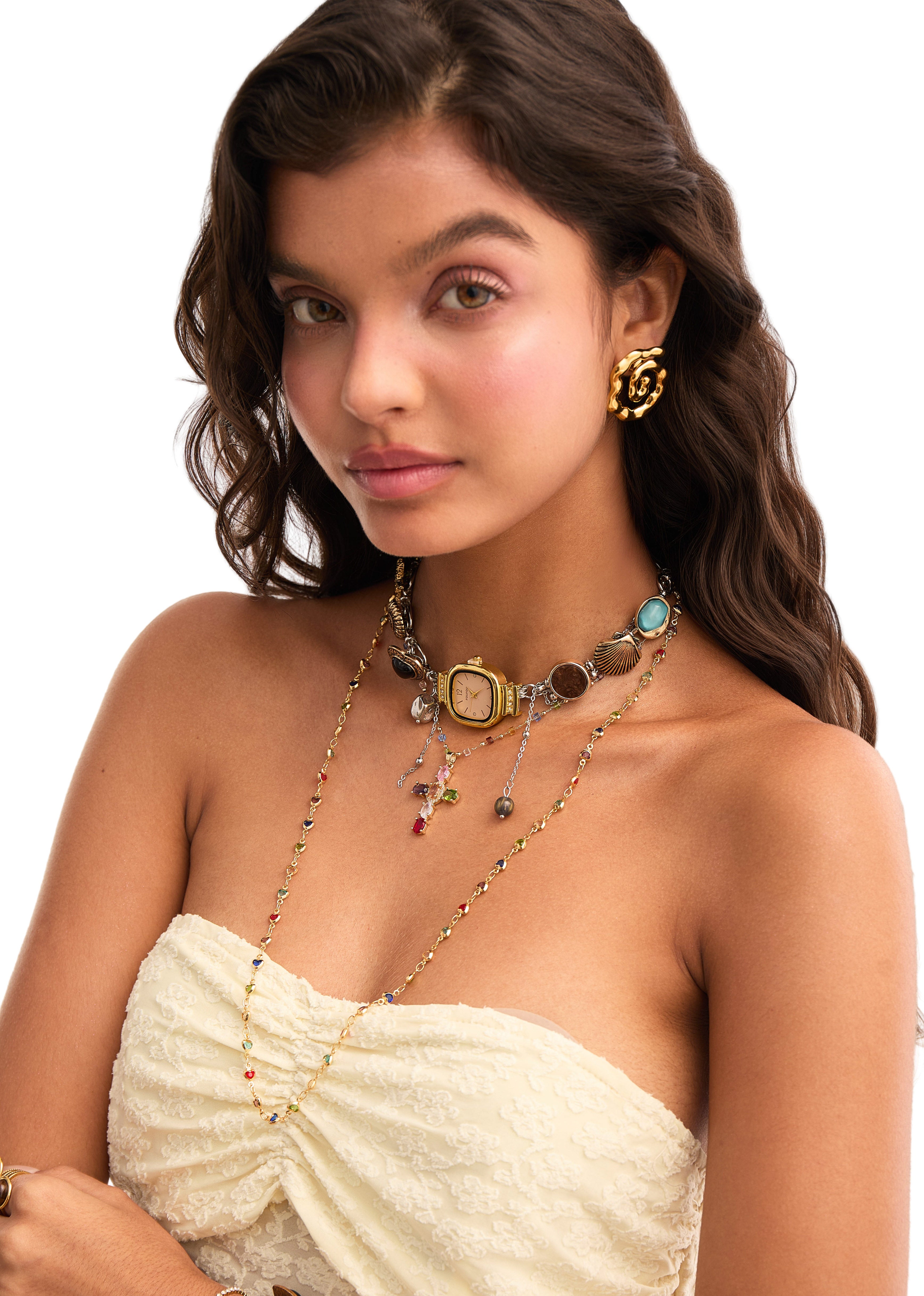 Carmen Golden Earrings