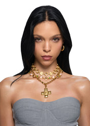 Rocco Cross Necklace