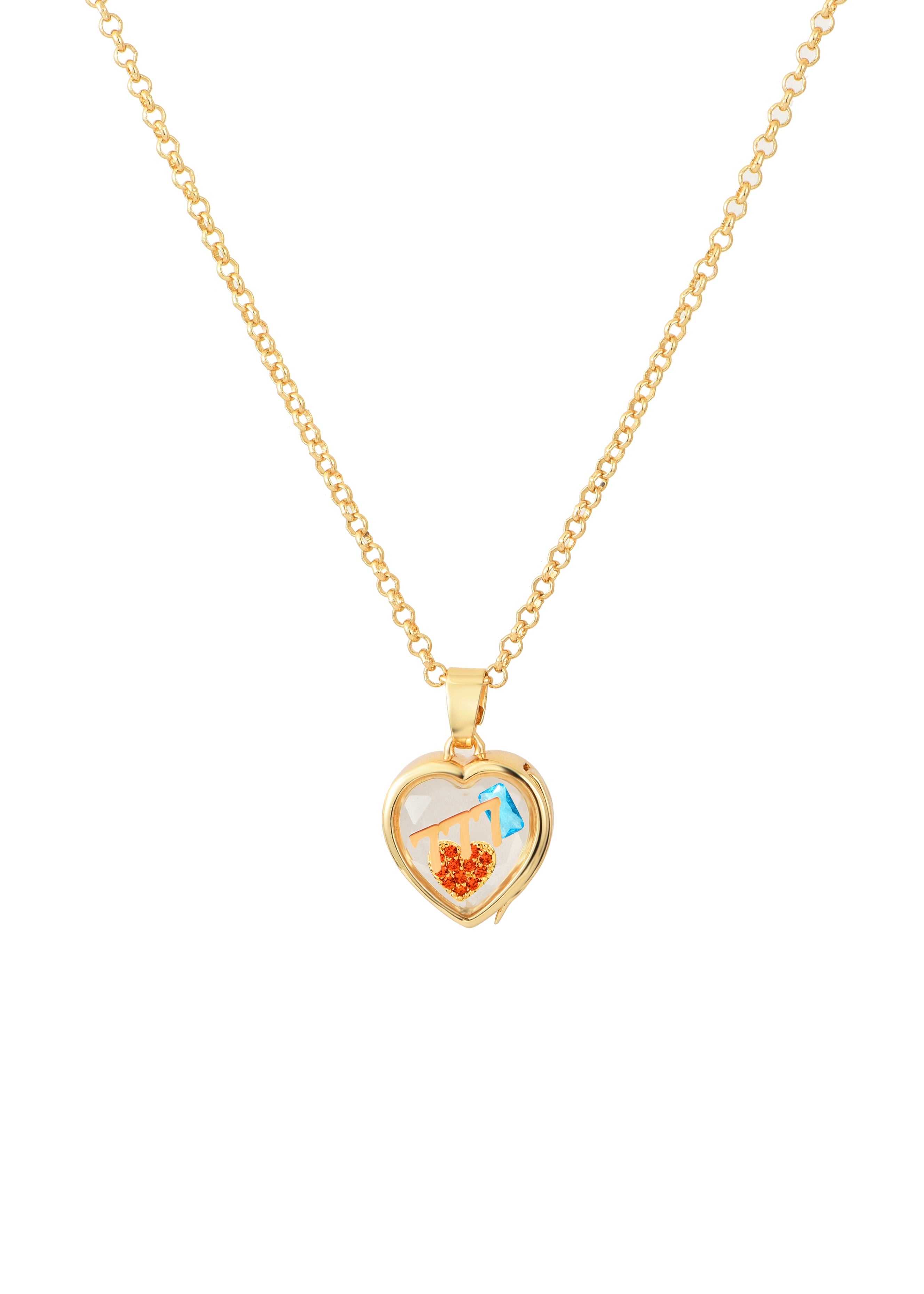 Foufou Love Capsule - Golden Necklace