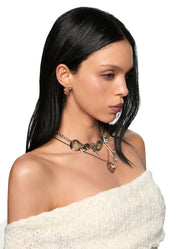 Billy Buttons Vintage Silver Necklace