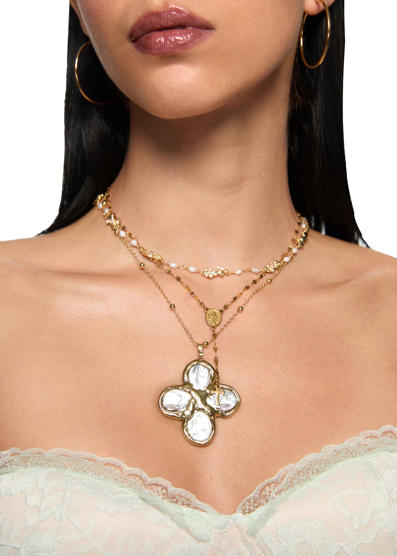Lucky Lou Golden Necklace