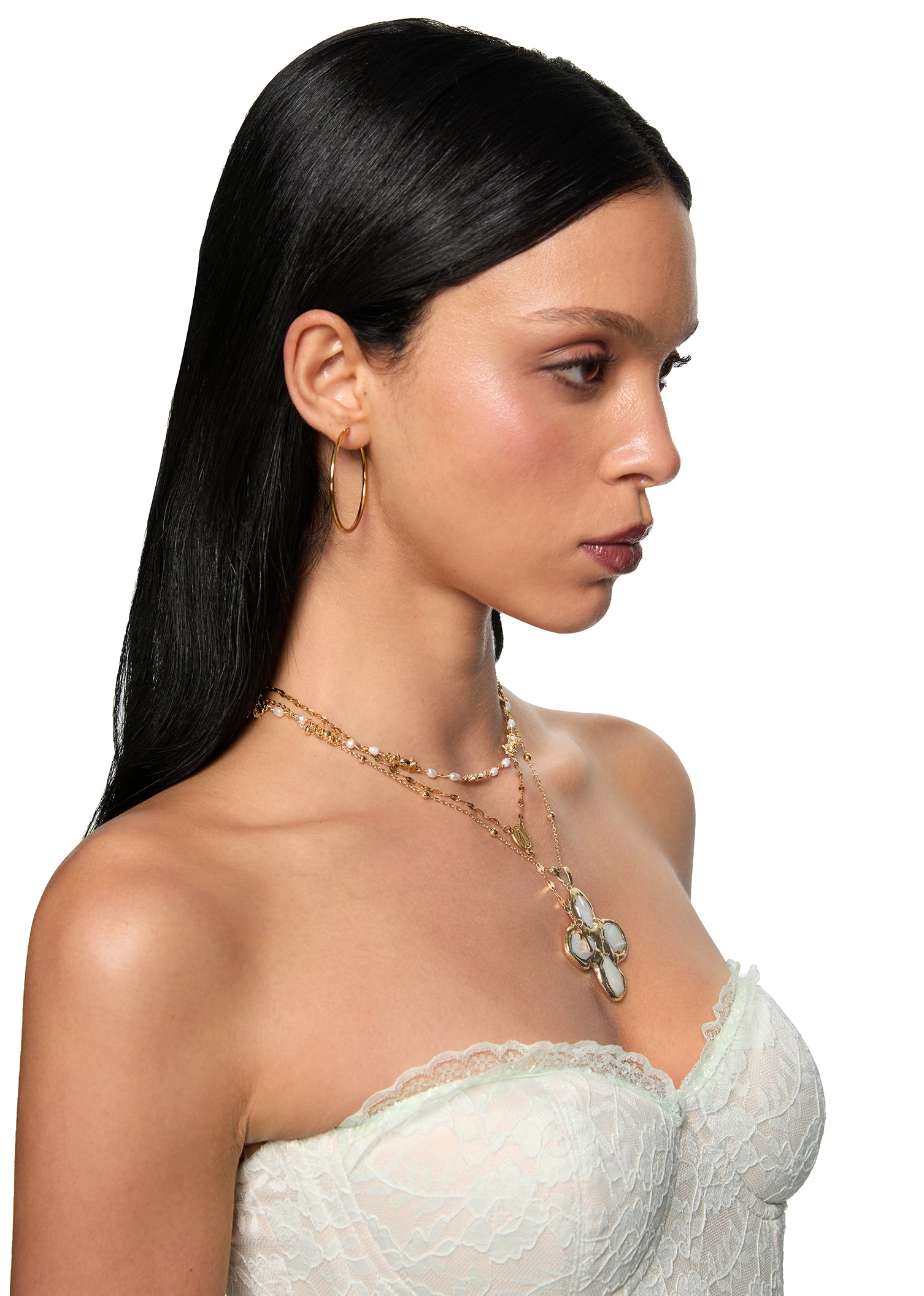 Lucky Lou Golden Necklace