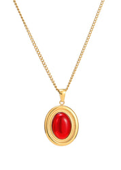 Bryce Red Necklace