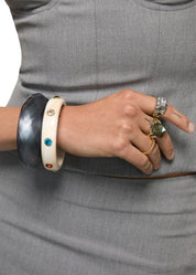 Joelle Gem Bangles - Green