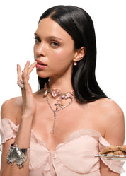 Astra Earrings - Hot Pink