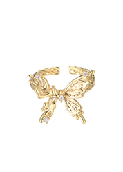 Mel Butterfly Golden Ring