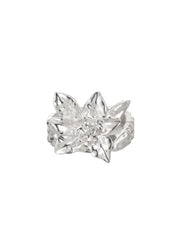 Lily Garden Silver Ring