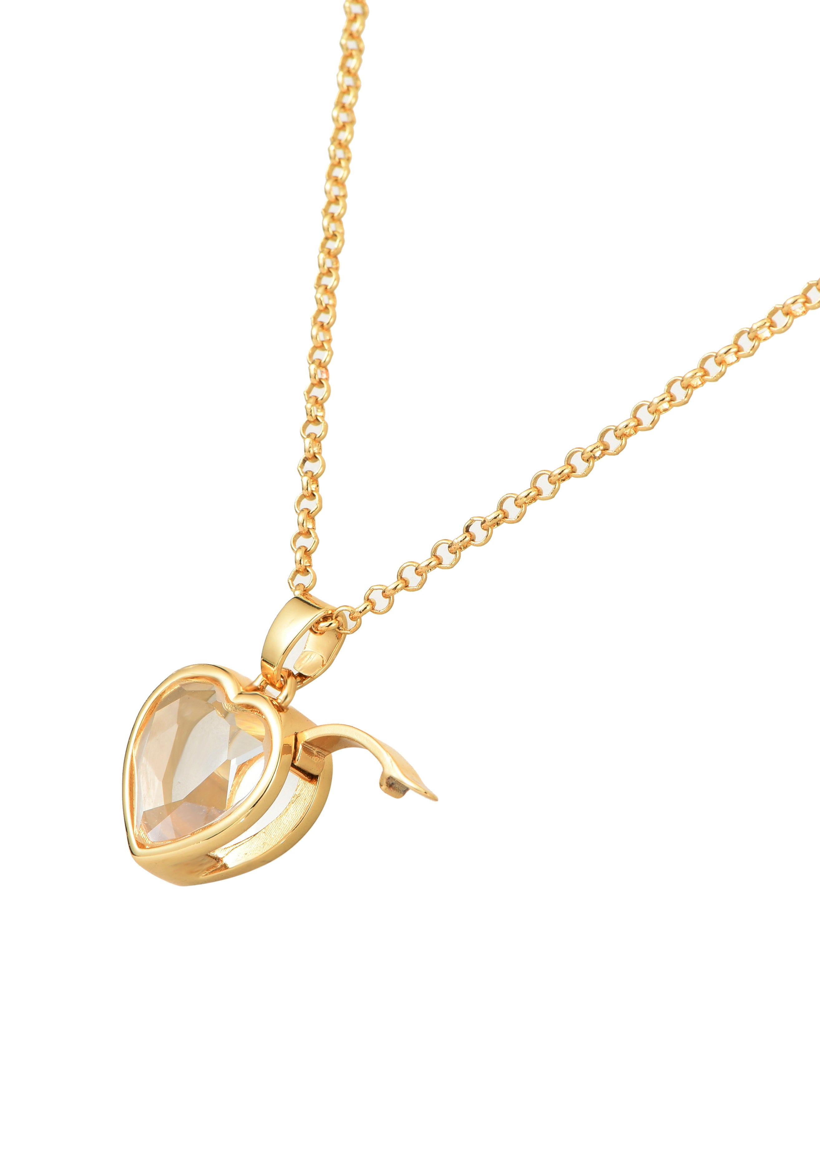 Foufou Love Capsule - Golden Necklace