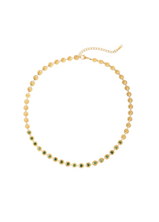 Regina Green Golden Layer Necklace