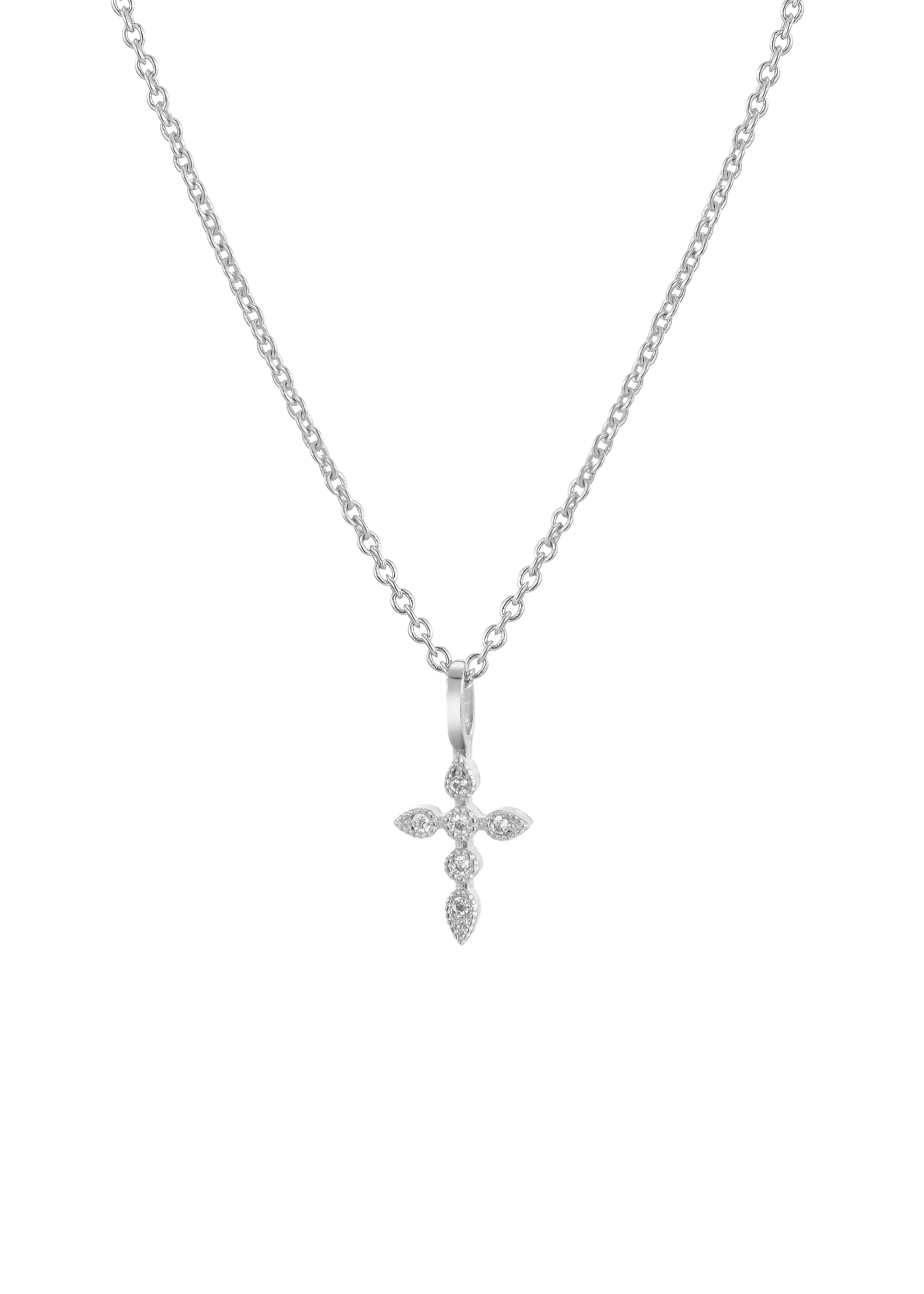 Rango Diamond Cross Gold Necklace