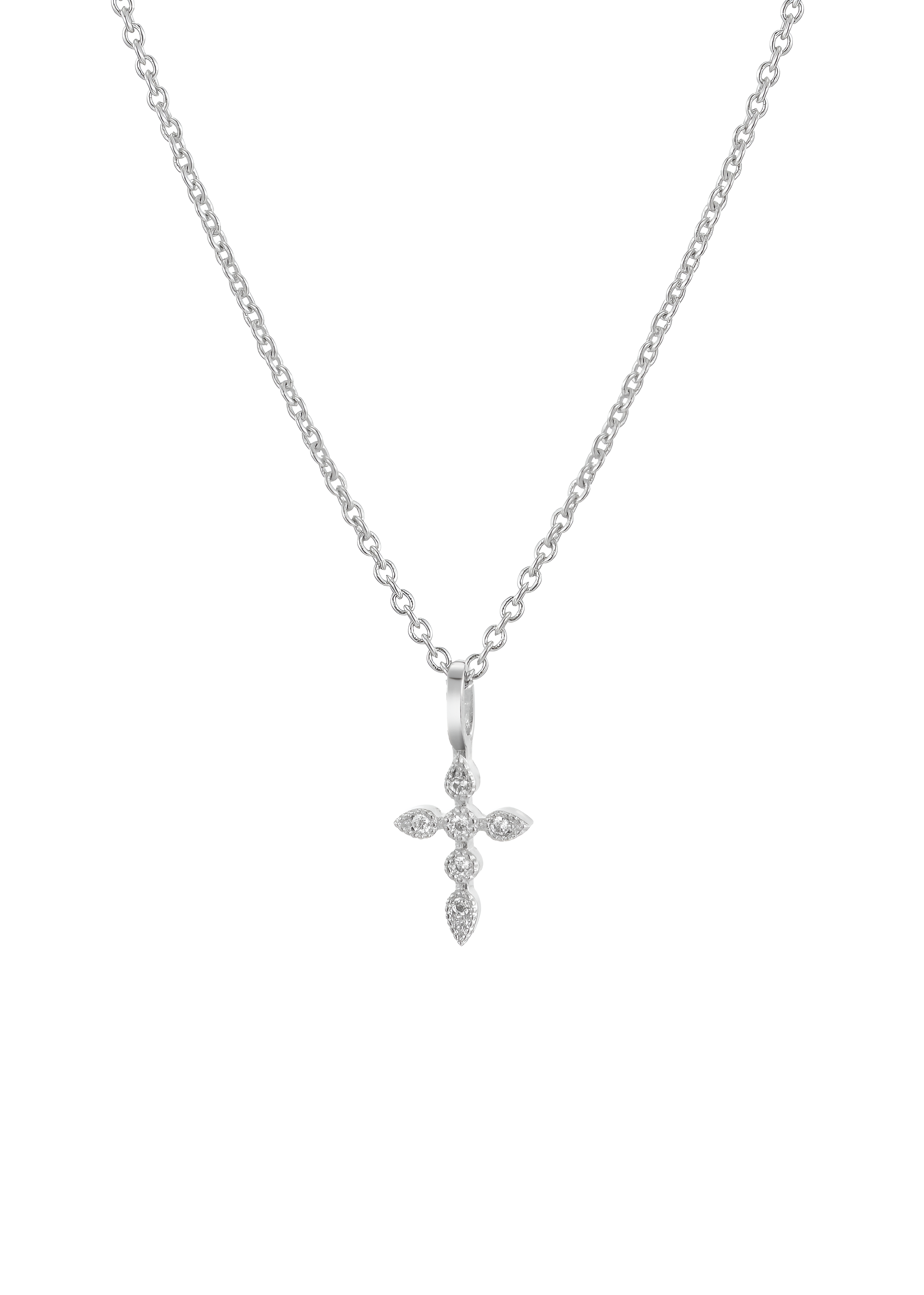 Rango Diamond Cross Gold Necklace