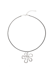 メリッサハンドドローハッピーフラワーネックレス