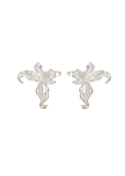 Iris Silver Earrings
